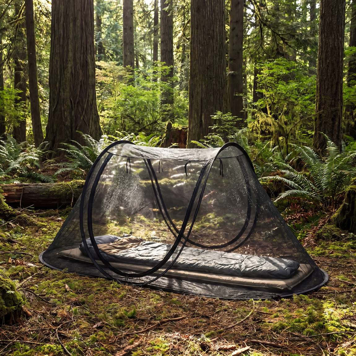 Igloo screened family tent, full view